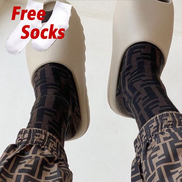 

yeesy foam runner slide women men slippers desert sand bone resin sandal bench sneakers yoga outdoor sports football basketball soccer b uam, Black