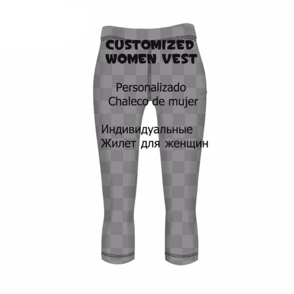 

women's leggings customized image logo print pants tights athletic trousers female mid waist stretched running fitness workout, Black