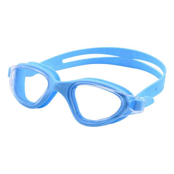 Schwimmbrille Professionelle Anti-Fog UV-Schutz Einstellbar Männer Frauen Wasserdichte Silikon Schwimmbrille Tauchen Brillen Y220428