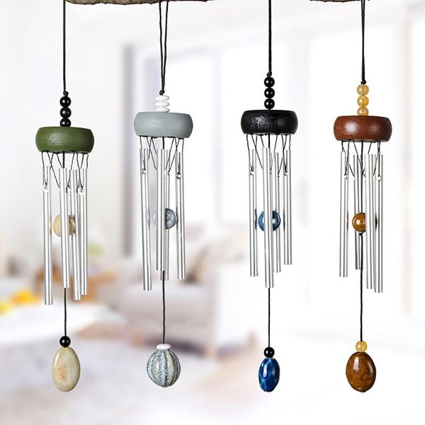 

garden decorations solid wood aluminum rod metal windbell xiaoqing home decoration toy birthday halloween gifts accessories