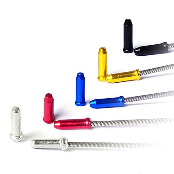 

bike brakes 30pcs bicycle brake shifter derailleur inner cable wire end cap crimps