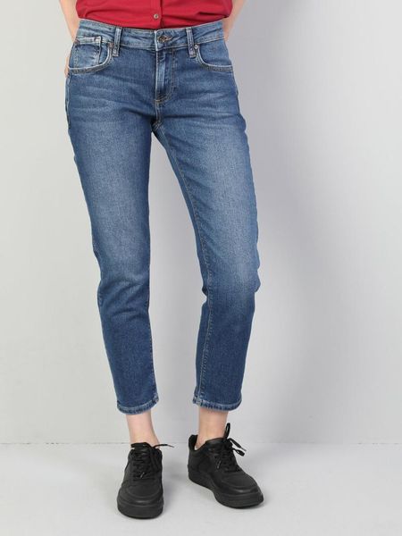 

blue woman pants cl1047019 women's & capris, Black;white