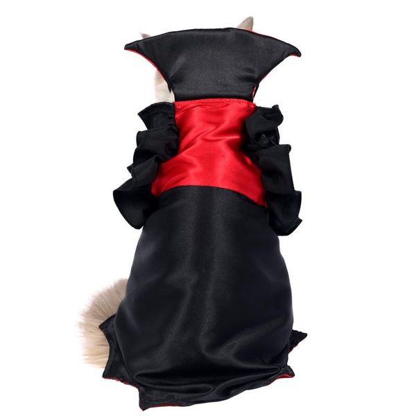 

pet dog costume vampire gift black cute fun dress up cat costumes