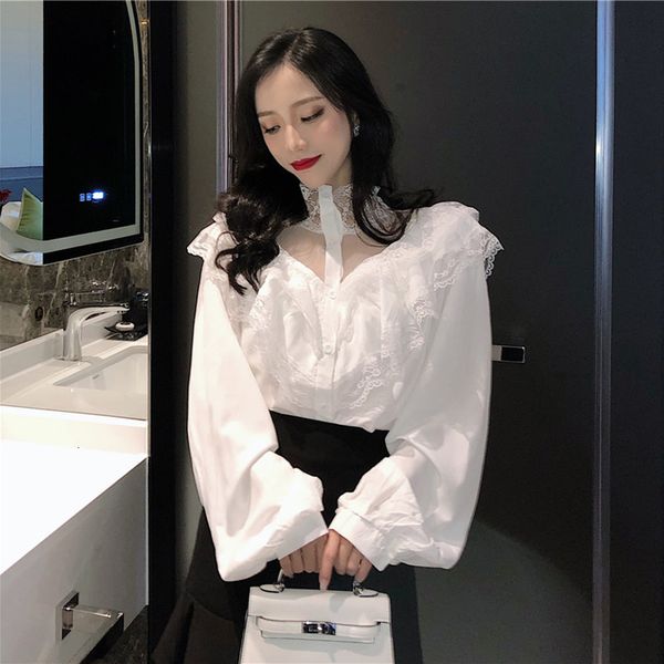 

women's blouses & shirts female casual shirt, work shirt fp75 fashion for women, spring, summer and autumn 8e0q, White