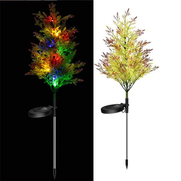 

solar lamps led light outdoor cypress tree lamp garden decoration lampki solarne ogrodowe