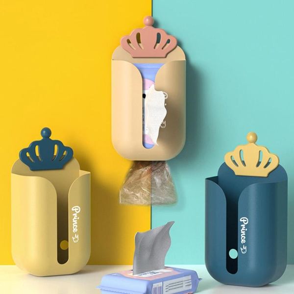 

tissue boxes & napkins easy to install fashion wall mounted toilet storage box lightweight paper holder strong loading for room