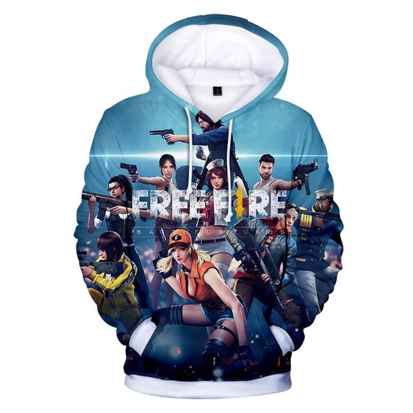 

men's hoodies & sweatshirts game fire 3d printed men women fashion oversized hoodie harajuku kids streetwear boy girl coat clothing, Black