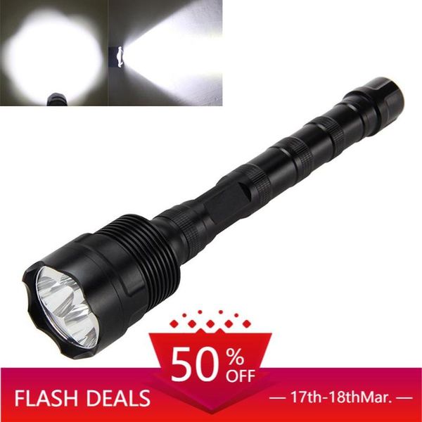 

2021est super bright 3800 lumens 3 x xm-l t6 led torch flashlights torches