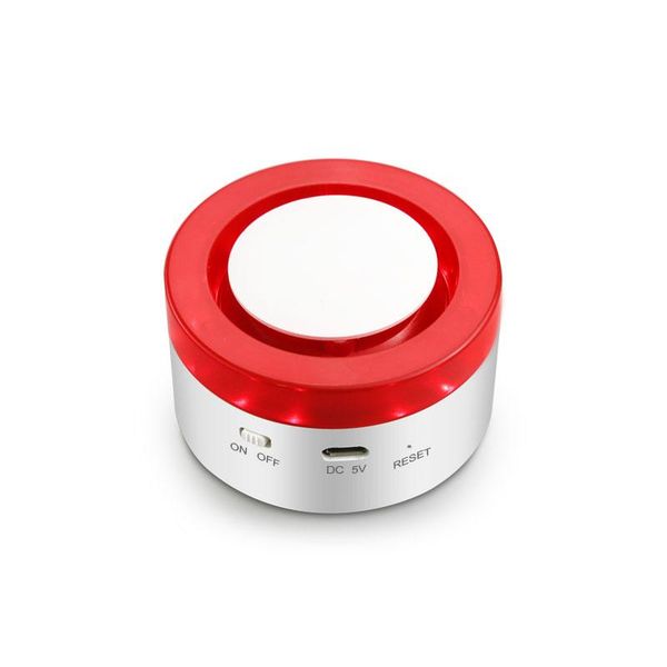 

intelligent gateway sound and light alarm wifi three-in-one smart home security system anti-lost