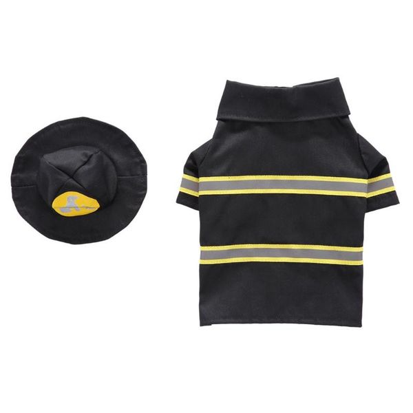 

dog apparel christmas firefighting suit puppy clothes outfits