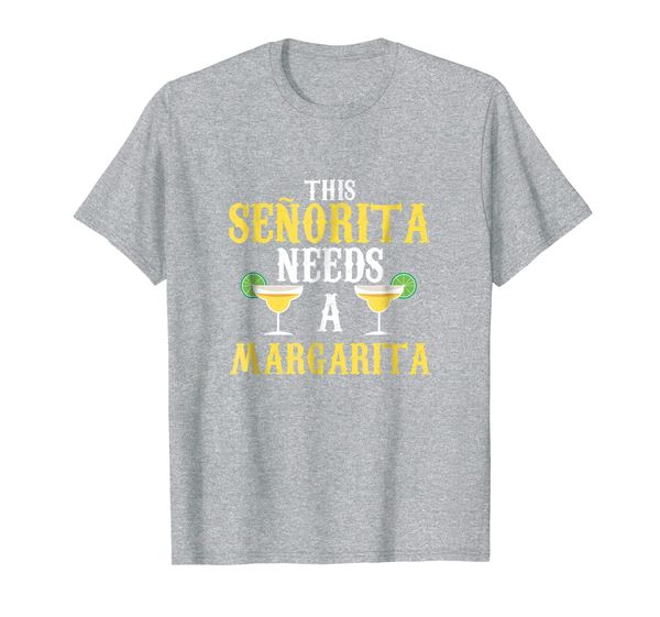 

senorita margarita - cinco de mayo drinking party shirts, White;black