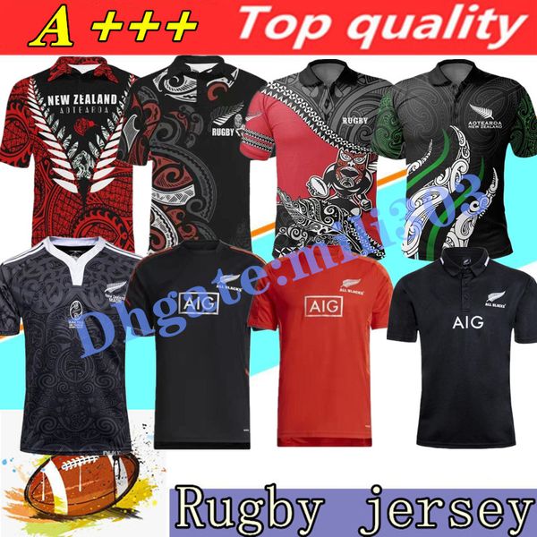 

new 2021 2022 zealand super rugby jersey 20 21 22 polo shirt 100 year anniversary commemorative edition retro classic jerseys size:s-3xl, Black;gray