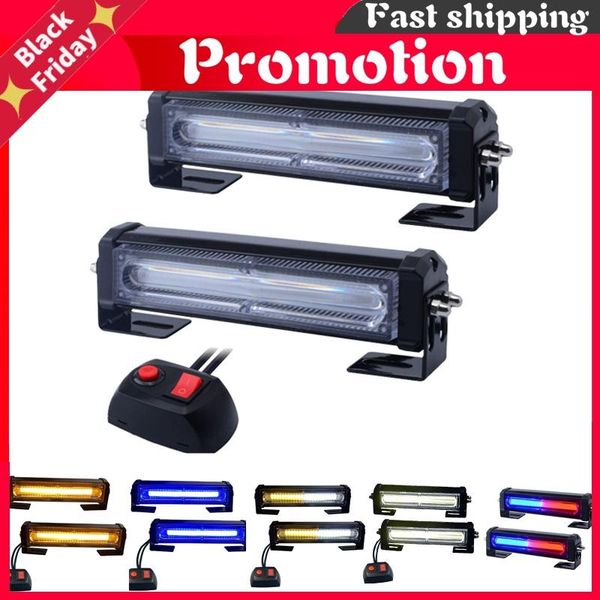 

emergency lights 9 flash patterns led flashing strobe for cars amber blue 12v 24v safety light bars