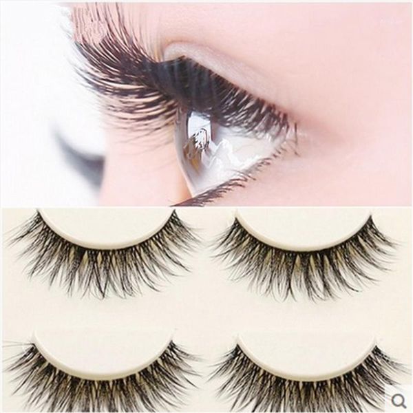 

10 pairs eyelashes 3d false lashes thick crisscross makeup eyelash extension natural type volume soft fake eye lashes1