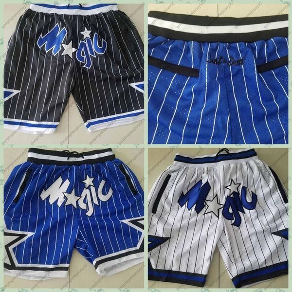 

men just don basketball shorts exquisite embroidered fabric pocket pants, Black