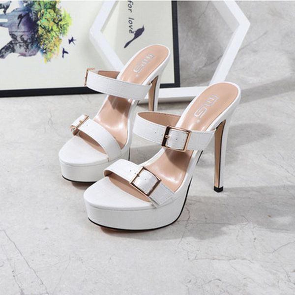 

dress shoes 2021 gladiator sandals women ladies high heels tenis feminino summer style casual slippers, Black