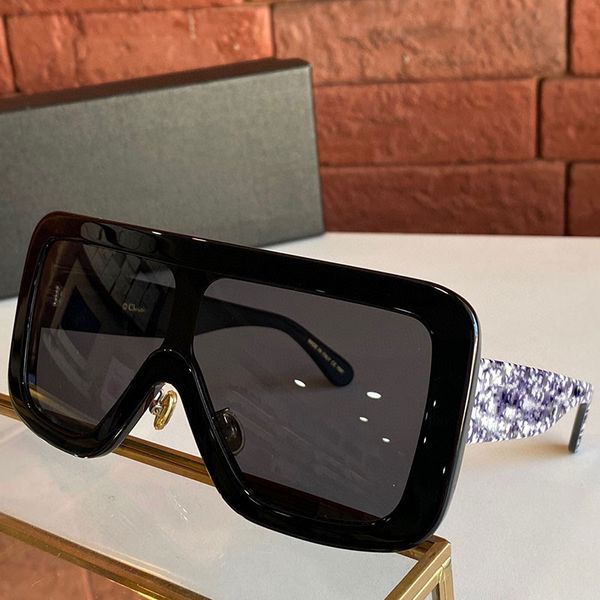 

sonnenbrille sunglasses d 2269 schwarzer rahmen mÃ¤nner und frauen persÃ¶nlichkeit einzigartige mode stil brief spiegel beine weiblich super s, White;black