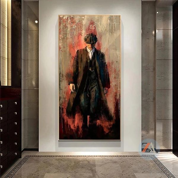 

paintings peaky blinders season tv series graffiti canvas painting posters and prints cuadros wall art picture for living room home decor