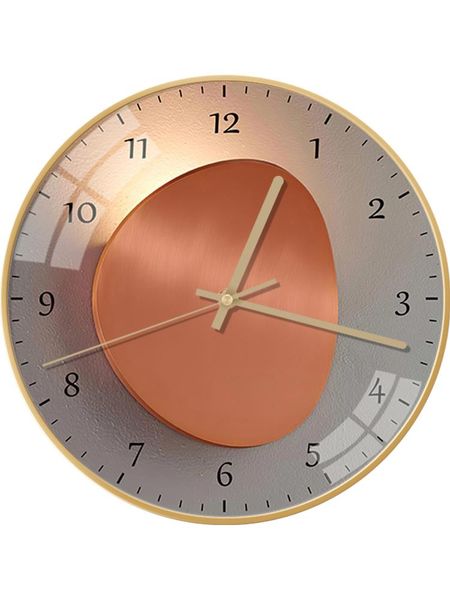 

minimalist luxury fashion clock living room luminous mute wall modern simple restaurant reloj de pared home decor eb5wc clocks