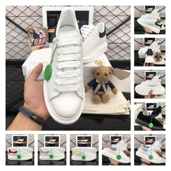 

men queen shoe women genuine leather platform shoes womens fashion outdoor velvet falt mens luxury designer casual trainers sneakers with bo