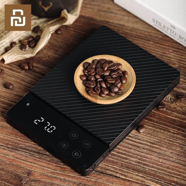 

smart home control duka es1 high-precision kitchen electronic scale lcd digital food scales hd backlit display touch waterproof