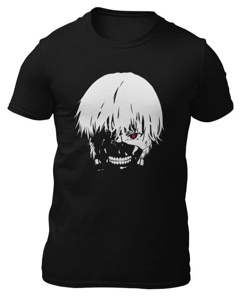 

T-shirt-kaneki-tokyo ghoul-t-shirt -, White;black
