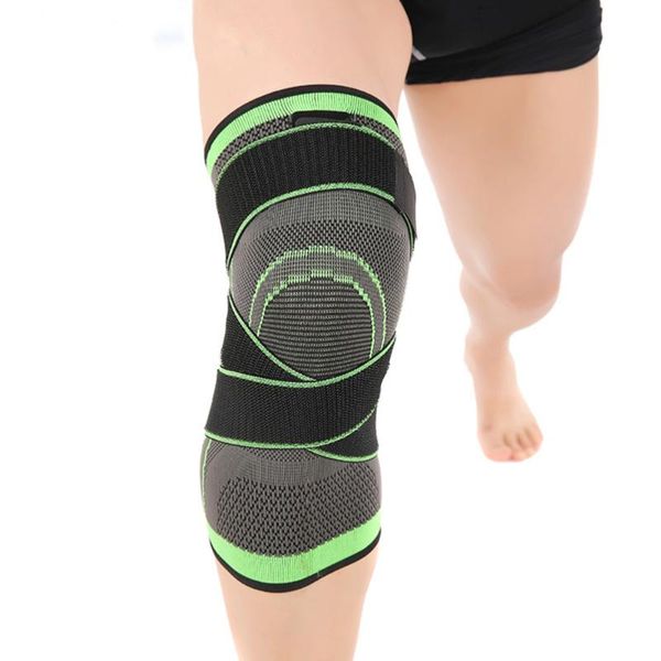 

knee sleeve with adjustable strap for pain relief support running basketball or other exercises - size elbow & pads, Black;gray
