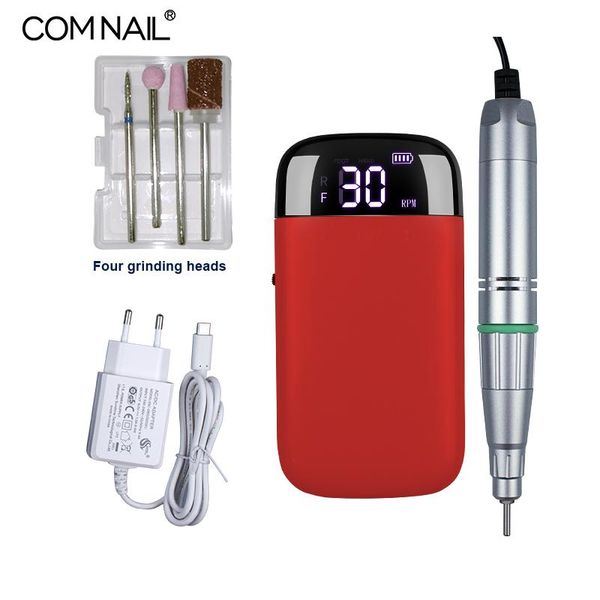

nail drill & accessories machine for manicure 30000rpm high speed mill cutter with bits set easy to apply salon use art equipment