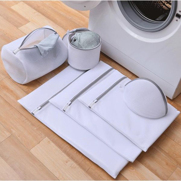 

laundry bags 7 pieces mesh bag polyester home organizer with zipper for underwear items and socks nets bra