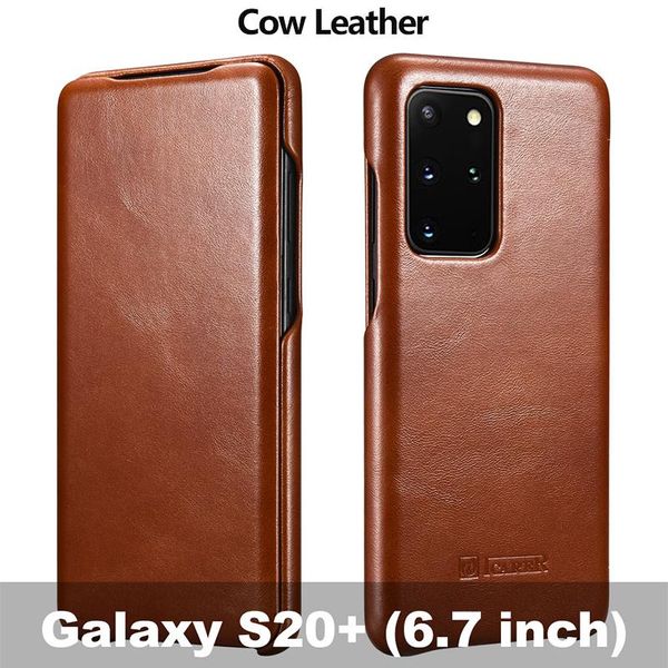 

genuine leather flip case for galaxy s20 ultra s10 s9 note 8 luxury protective phone cover sumsung plus cell cases
