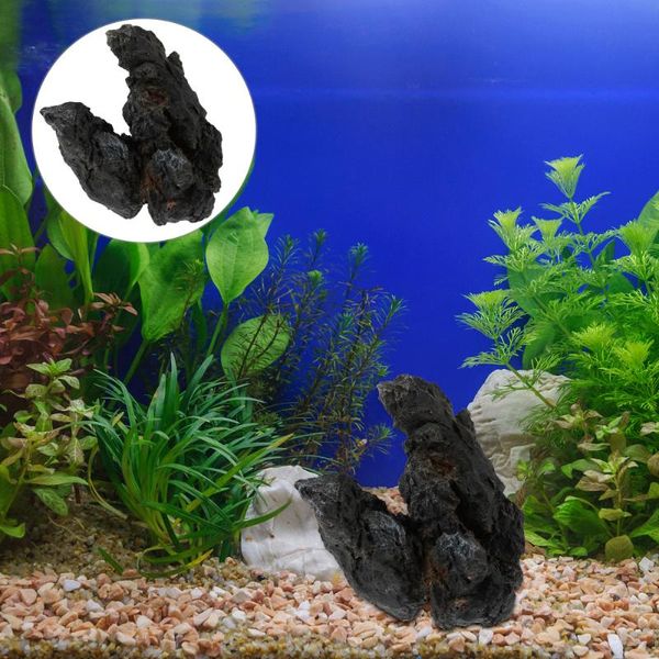 

decorations aquarium simulation stone view ornament fish tank craft resin decoration
