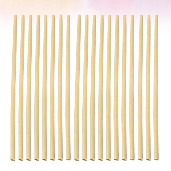 

100pcs safe stalk straws practical water drinking straw nature party forks