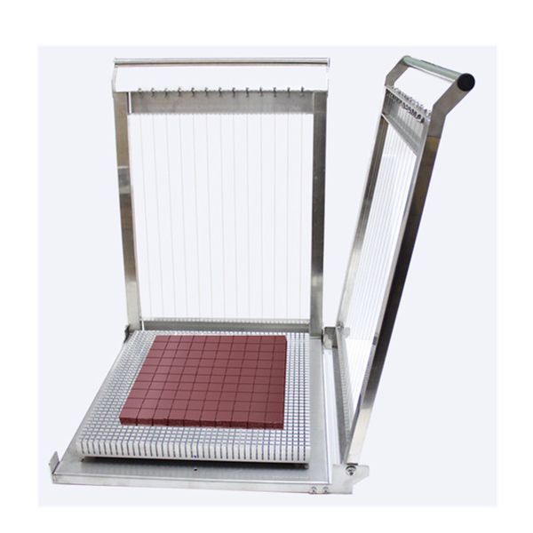 

raw chocolate cutter truffle chocolate cutting strip machine mousse cake slicing machine