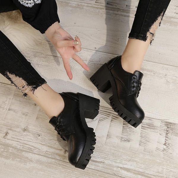 

dress shoes women heels heel women's 2021 high chaussure femme zapatos mujer, Black