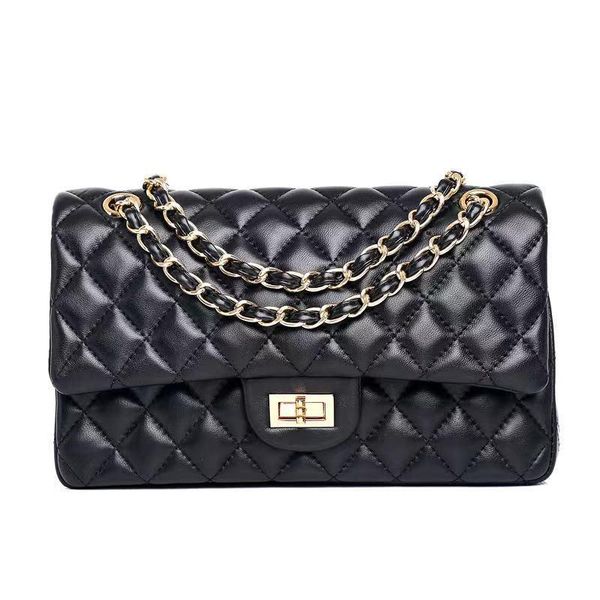 

evening bags classic sheepskin lingge bag women's single shoulder oblique leather fragrance chain small square