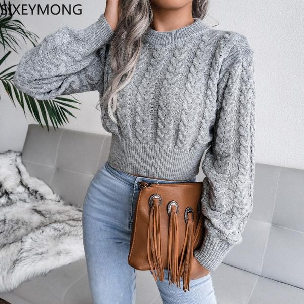 

women's sweaters navel bare cropped women autumn winter ribbed jummers lady knitted pullovers short solid, White;black