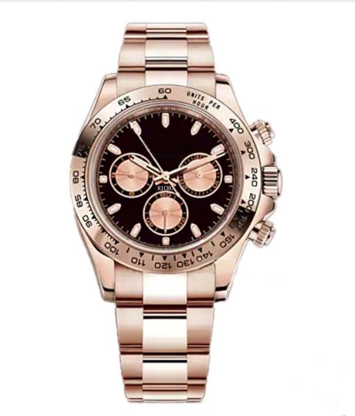 

watch, master, automatic mechanical movement, rose gold, stainless steel watchband, men's sport, waterproof, six pin, sapphire, wholesa, Slivery;brown