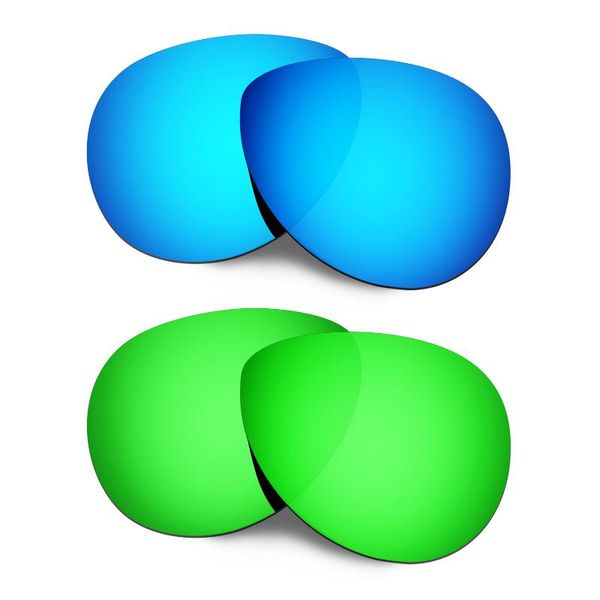 

sunglasses hkuco polarized replacement lenses for feedback blue/green 2 pairs, White;black