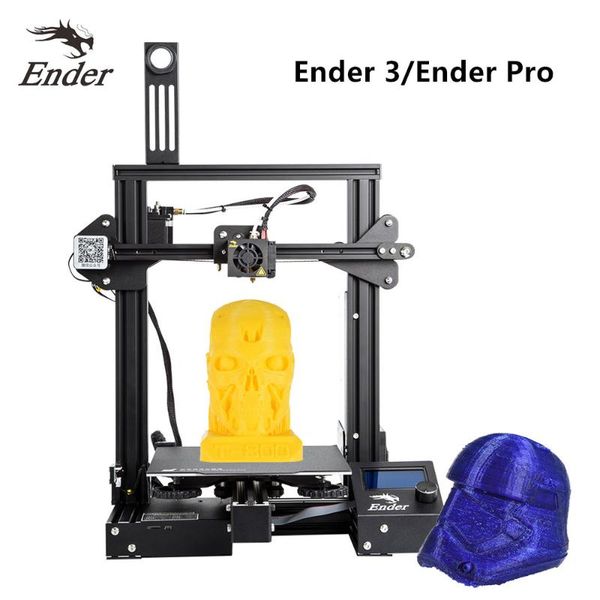 

printers ender-3/ender-3 pro high precision 3d printer kit -10 extruder resume power failure printing diy meanwell supply