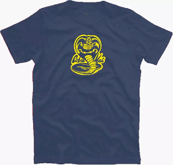 

cobra kai karatÃ© t-shirt tailles s-xxxl, White;black