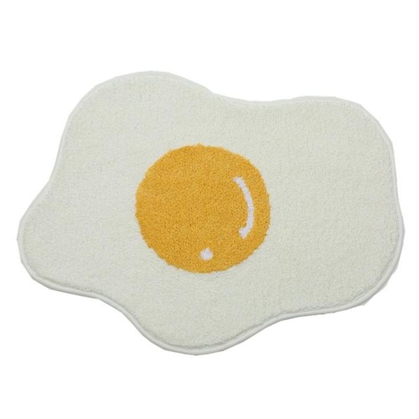 

carpets egg bathroom rug,floor mats,nordic anti-slip water absorption carpet for kitchen/bedroom,75x55cm