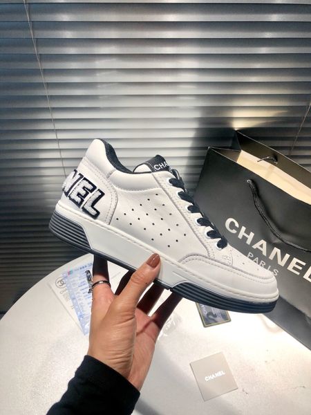 

2021 luxury designer women men shoes sneakers fabric suede calfskin, Black