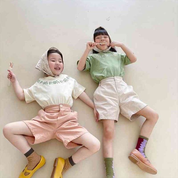 

summer cotton 3 colors shorts 1 6 years kids casual all match suit, Black