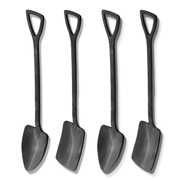 

spoons 4pcs watermelon shovel stainless steel ice cream creativ retro tableware iron kitchen accessories
