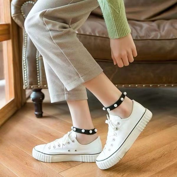 

socks hosiery pearl card glass silk boat invisible women's socks nail beads moisture stockings children, Black;white