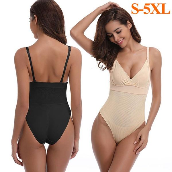 

women's shapers shapewear slimming sheath shaping women binders and fajas colombianas waste trainer belly flat control thong, Black;white