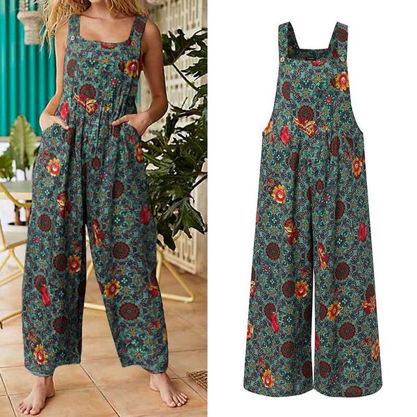 

2011women fashion sleeveless straps wide leg pants printed rompers summer jumpsuits casual long overalls vintage suspenders 5xl, Black;white