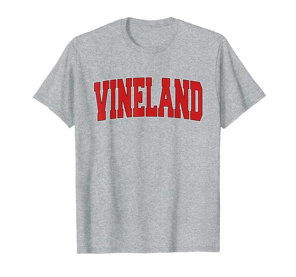 

vineland nj new jersey varsity style usa vintage sports t-shirt, White;black