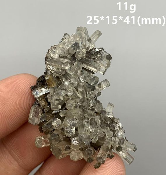 

decorative objects & figurines very rare 100% natural six side column shape transparent calcite mineral specimen stones and crystals healin