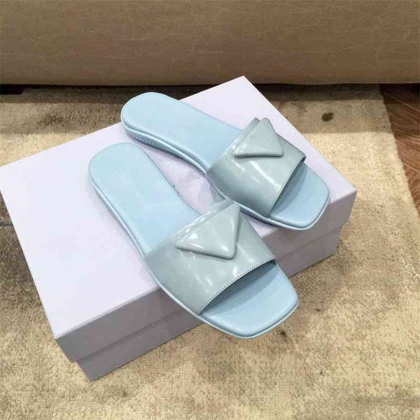 

slippers summer korean edition 2021 new fashion wearing flat leather slippers women's all-match comfort shoe, Black